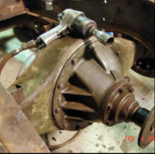 Halftrack bogie wheel and brake assembly
