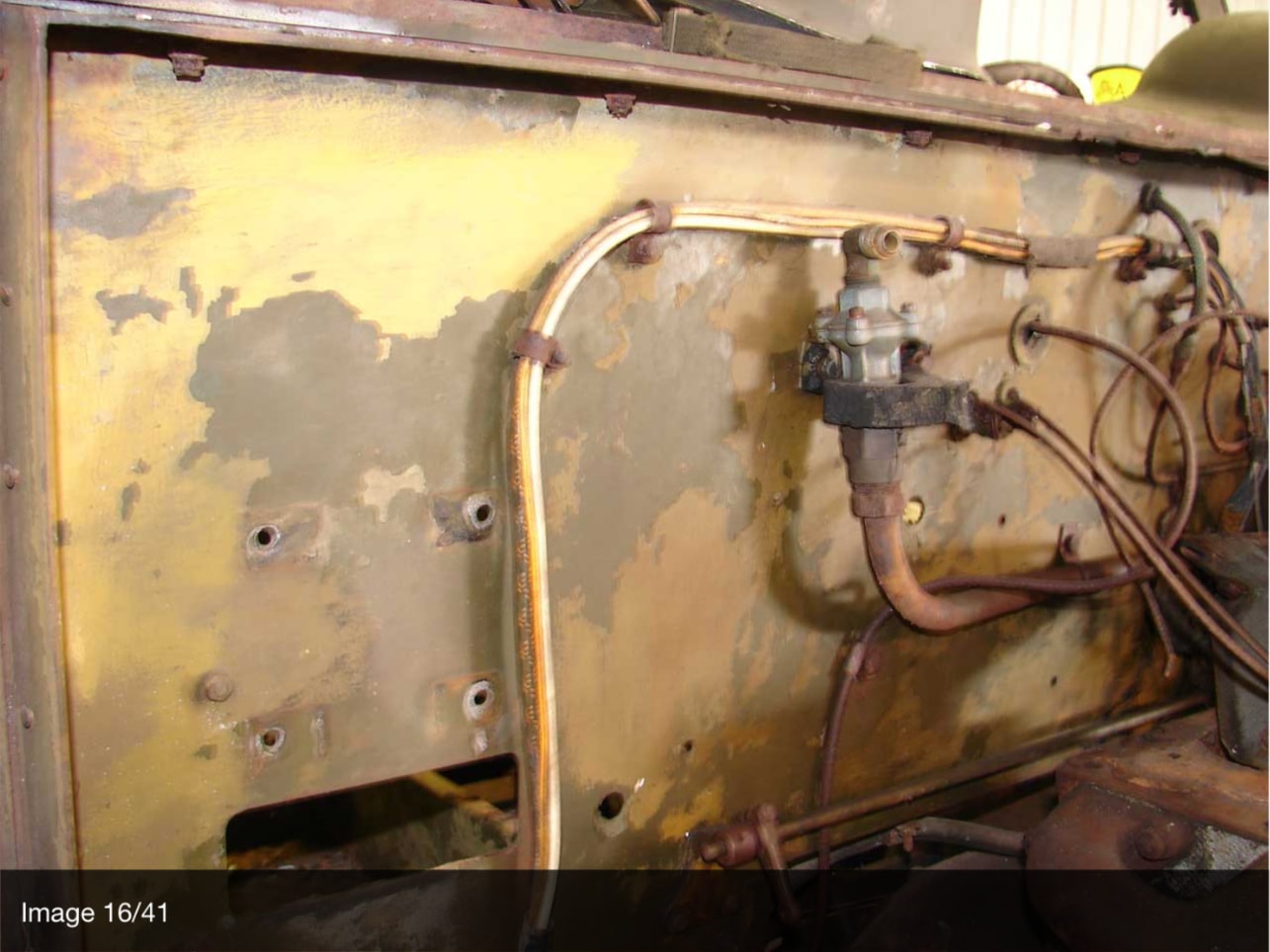 Halftrack firewall copper tubing and wiring getting started