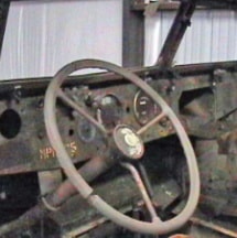 Halftrack interior original condition
